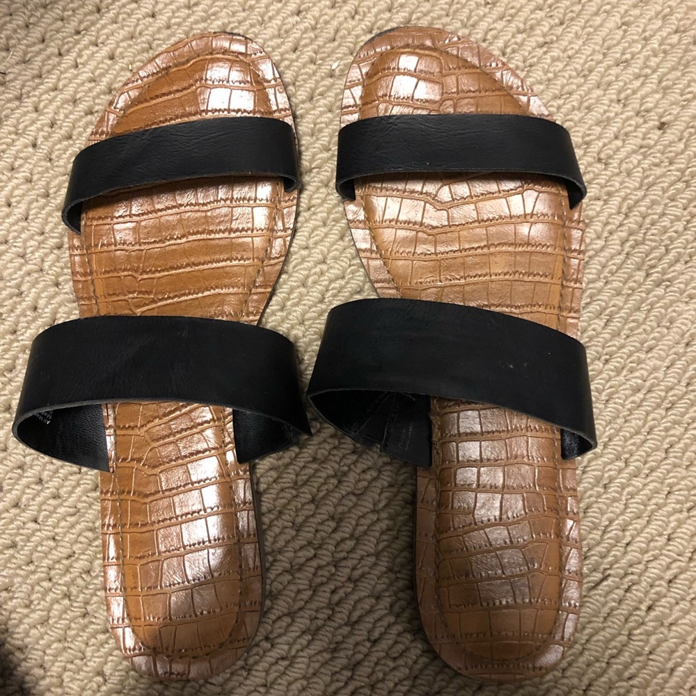 Two strap sandals